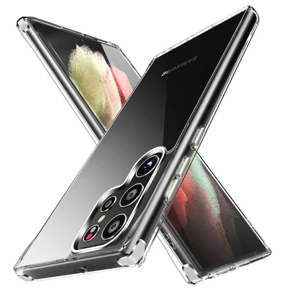 Zore Galaxy ile uyumlu S22 Ultra Kılıf Forst Kapak - Resim 12