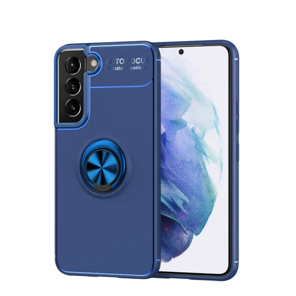 Zore Galaxy ile uyumlu S22 Plus Kılıf Ravel Silikon Kapak - 1