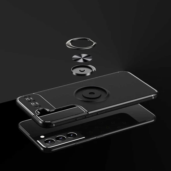 Zore Galaxy ile uyumlu S22 Plus Kılıf Ravel Silikon Kapak - 8