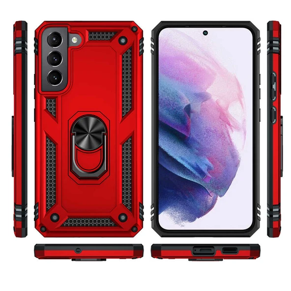 Zore Galaxy ile uyumlu S22 Plus Kılıf Vega Kapak - 7
