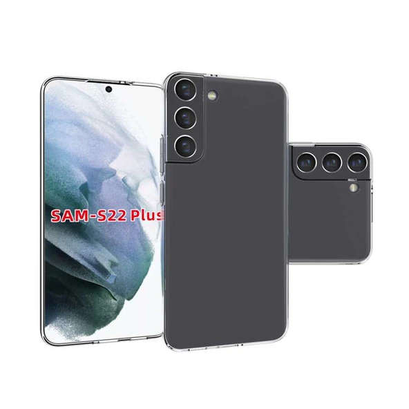 Zore Galaxy ile uyumlu S22 Plus Kılıf Süper Silikon Kapak - 6