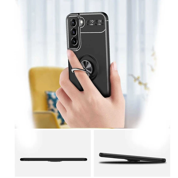 Zore Galaxy ile uyumlu S22 Plus Kılıf Ravel Silikon Kapak - 10