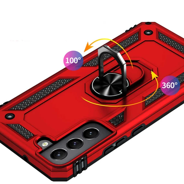 Zore Galaxy ile uyumlu S22 Plus Kılıf Vega Kapak - 8