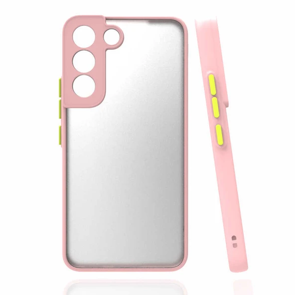 Zore Galaxy ile uyumlu S22 Plus Kılıf Hux Kapak - 5