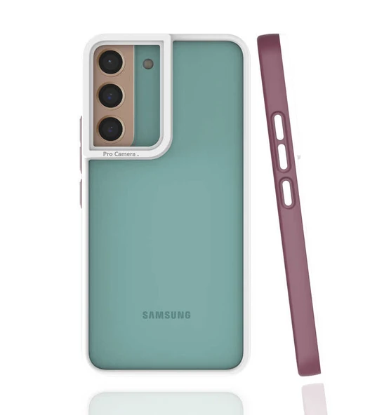 Zore Galaxy ile uyumlu S22 Plus Kılıf Mima Kapak - 8