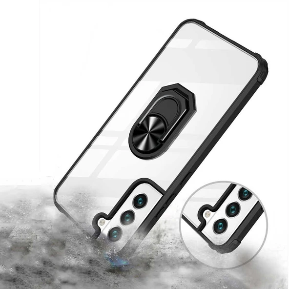 Zore Galaxy ile uyumlu S22 Plus Kılıf Mola Kapak - 6