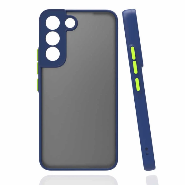 Zore Galaxy ile uyumlu S22 Plus Kılıf Hux Kapak - 6