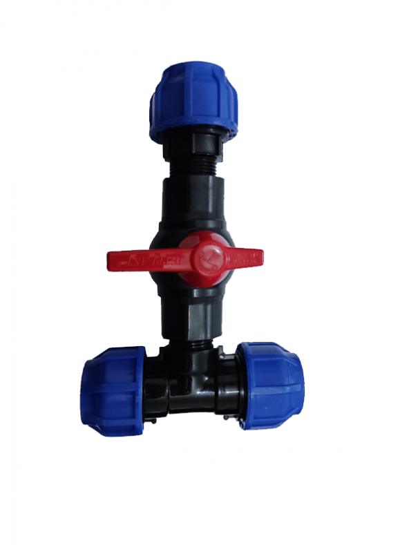 Kaplin Plastik Kollu Vana Ayrımı 75 mm - 2