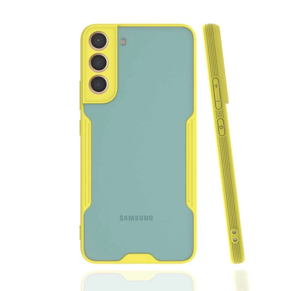 Zore Galaxy ile uyumlu S22 Plus Kılıf Parfe Kapak - 4