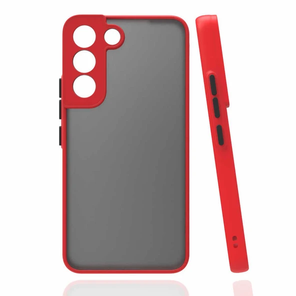Zore Galaxy ile uyumlu S22 Plus Kılıf Hux Kapak - 4