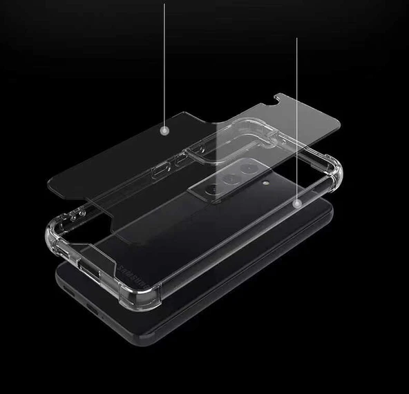 Zore Galaxy ile uyumlu S22 Plus Kılıf Nitro Anti Shock Silikon - 6