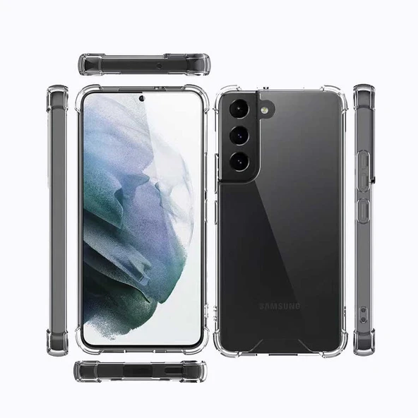Zore Galaxy ile uyumlu S22 Plus Kılıf Nitro Anti Shock Silikon - 5
