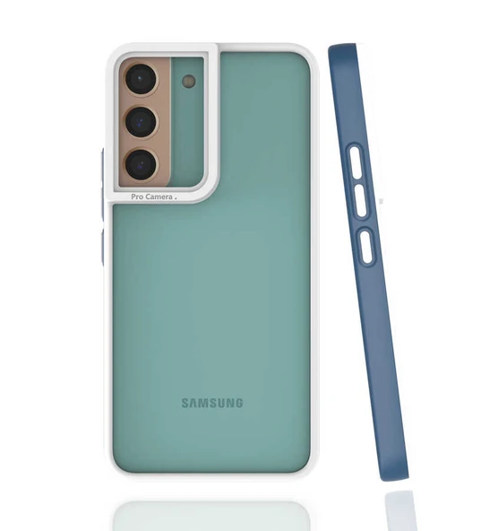 Zore Galaxy ile uyumlu S22 Plus Kılıf Mima Kapak - 7