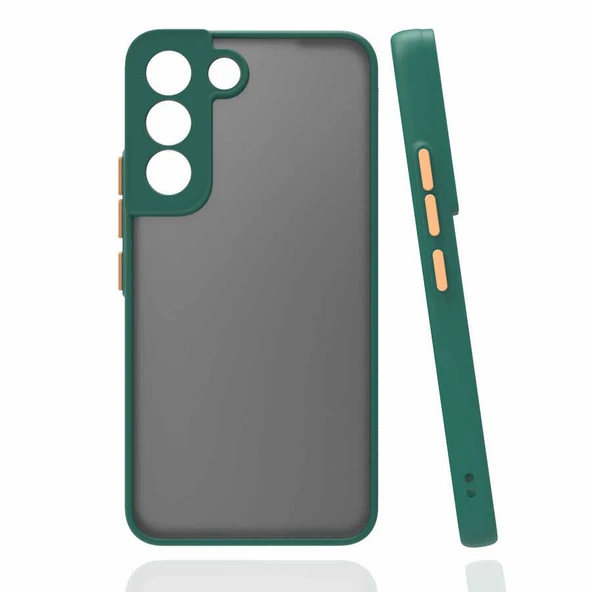Zore Galaxy ile uyumlu S22 Plus Kılıf Hux Kapak - 1