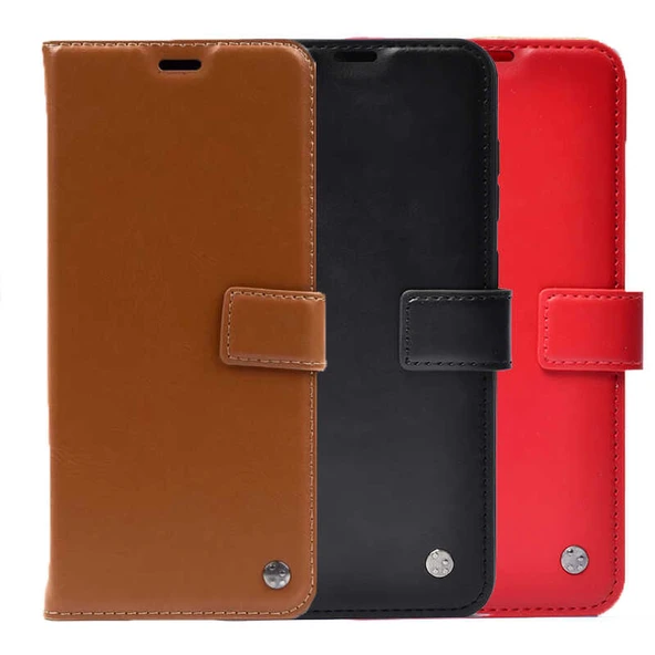 Zore Galaxy ile uyumlu S21 Plus Kılıf Kar Deluxe Kapaklı Kılıf - 2