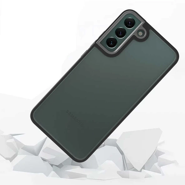 Zore Galaxy ile uyumlu S22 Kılıf Flora Kapak - Resim 3