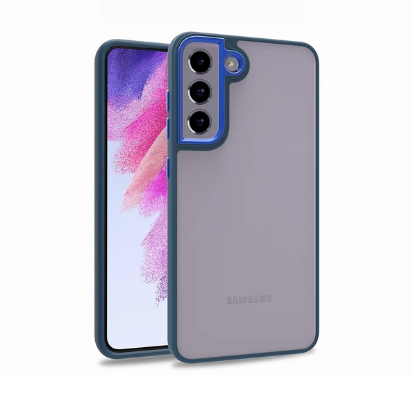 Zore Galaxy ile uyumlu S21 FE Kılıf Flora Kapak - Resim 5