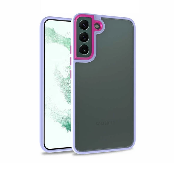 Zore Galaxy ile uyumlu S22 Kılıf Flora Kapak - Resim 7