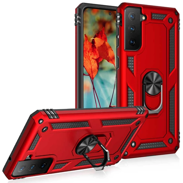 Zore Galaxy ile uyumlu S21 FE Kılıf Vega Kapak