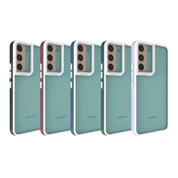 Zore Galaxy ile uyumlu S22 Kılıf Mima Kapak - Resim 2