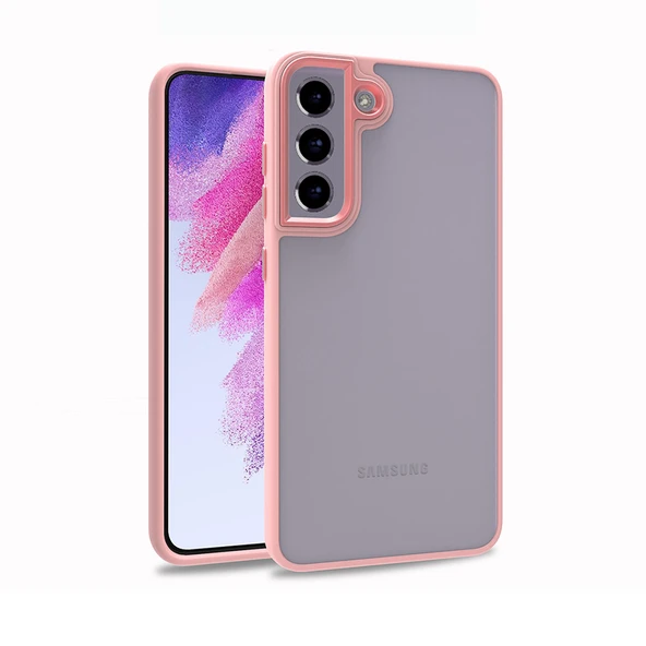 Zore Galaxy ile uyumlu S21 FE Kılıf Flora Kapak - Resim 9