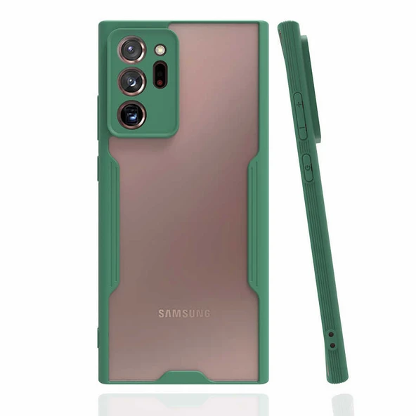 Zore Galaxy ile uyumlu Note 20 Ultra Kılıf Parfe Kapak - 6