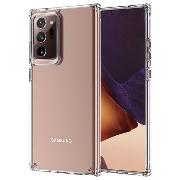 Galaxy Note 20 Ultra Kılıf 2mm Anti Shock Silikon - 2