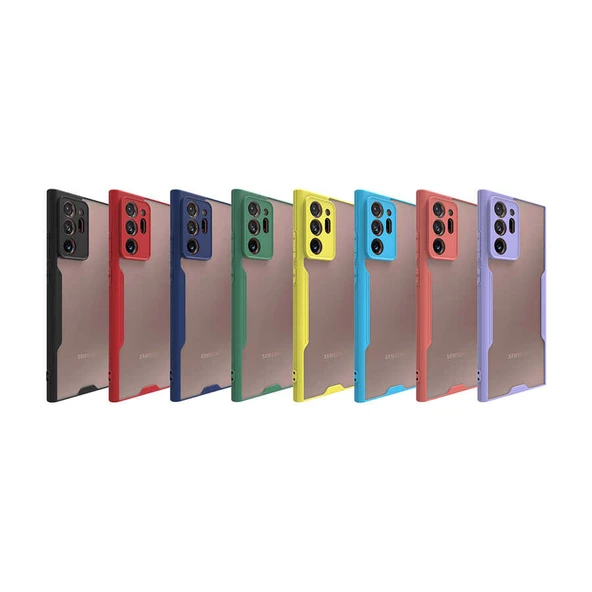 Zore Galaxy ile uyumlu Note 20 Ultra Kılıf Parfe Kapak - 2
