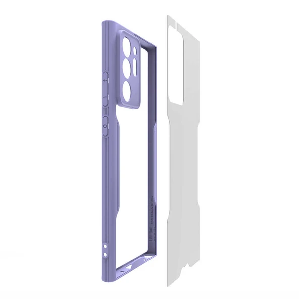 Zore Galaxy ile uyumlu Note 20 Ultra Kılıf Parfe Kapak - 3