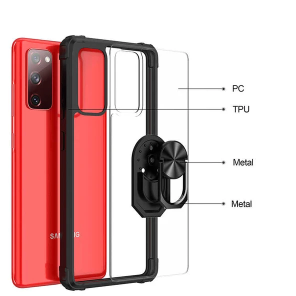 Zore Galaxy ile uyumlu S20 FE Kılıf Mola Kapak - 6