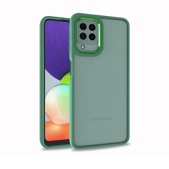 Zore Galaxy ile uyumlu M32 Kılıf Flora Kapak - 6