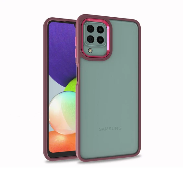 Zore Galaxy ile uyumlu M32 Kılıf Flora Kapak - 4