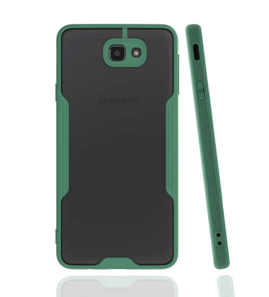 Zore Galaxy ile uyumlu J7 Prime Kılıf Parfe Kapak - 7