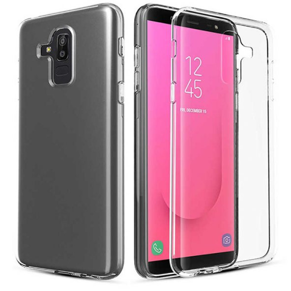 Galaxy J8 Kılıf Süper Silikon Kapak - 2