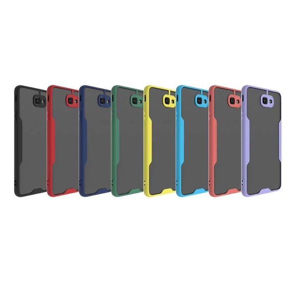 Zore Galaxy ile uyumlu J7 Prime Kılıf Parfe Kapak - 2