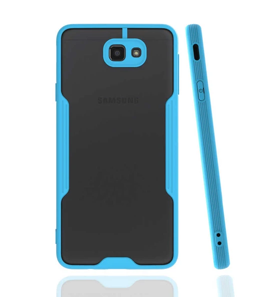 Zore Galaxy ile uyumlu J7 Prime Kılıf Parfe Kapak - 6