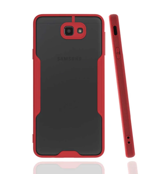 Zore Galaxy ile uyumlu J7 Prime Kılıf Parfe Kapak - 4