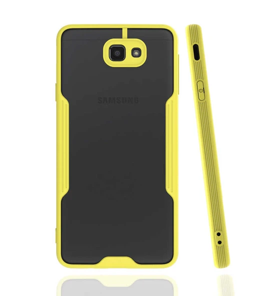 Zore Galaxy ile uyumlu J7 Prime Kılıf Parfe Kapak - 8