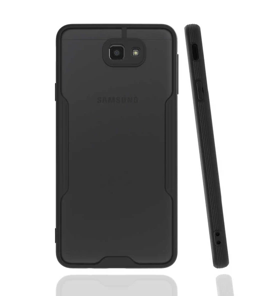 Zore Galaxy ile uyumlu J7 Prime Kılıf Parfe Kapak - 5