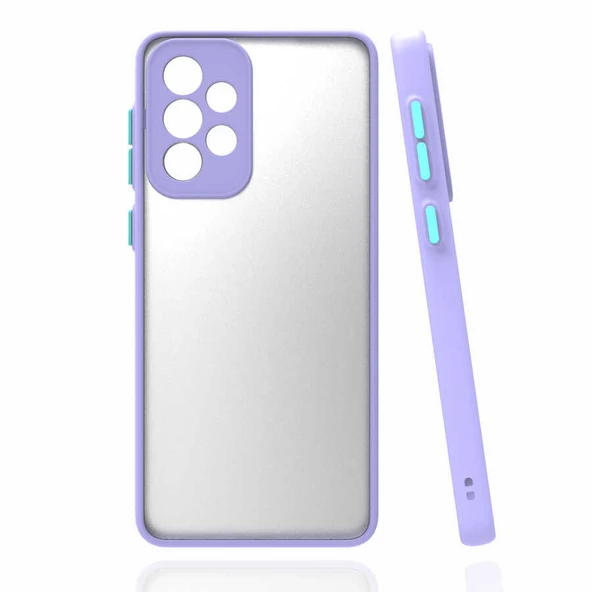 Zore Galaxy ile uyumlu A72 Kılıf Hux Kapak - 4