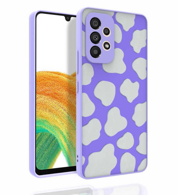 Galaxy A53 5G Kılıf Desenli Kamera Korumalı Parlak Nora Kapak - 2