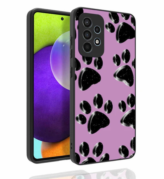 Zore Galaxy ile uyumlu A52 Kılıf Desenli Kamera Korumalı Parlak Nora Kapak - 5