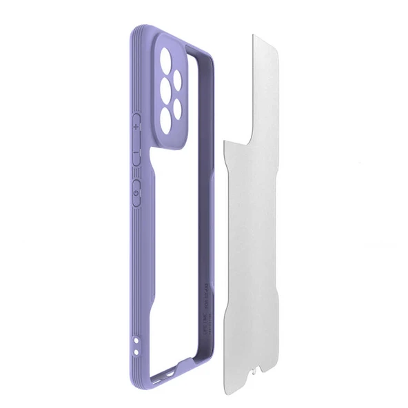 Zore Galaxy ile uyumlu A53 5G Kılıf Parfe Kapak - Resim 3