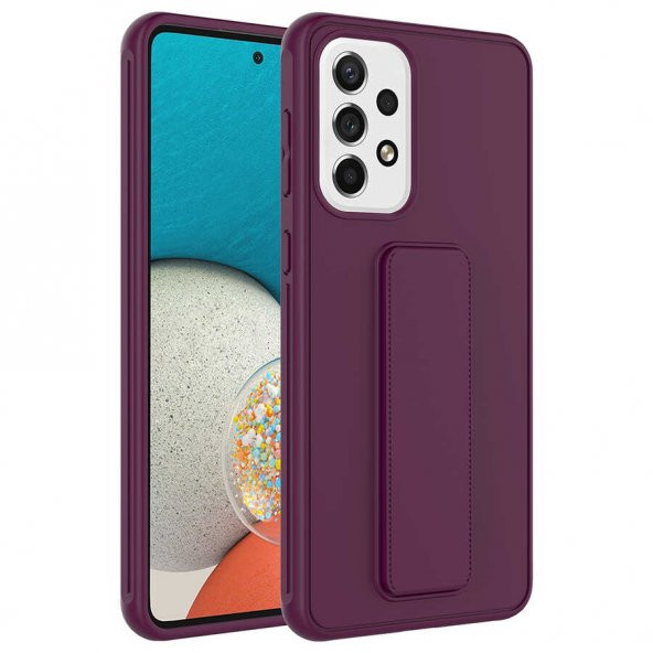 Galaxy A13 4G Kılıf Qstand Kapak - 2