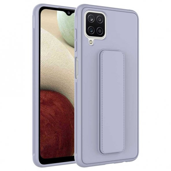 Galaxy A12 Kılıf Qstand Kapak - 2