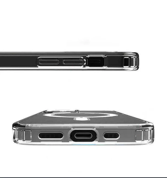 Zore Apple ile uyumlu iPhone 14 Pro Max Kılıf Tacsafe Wireless Kapak - 2