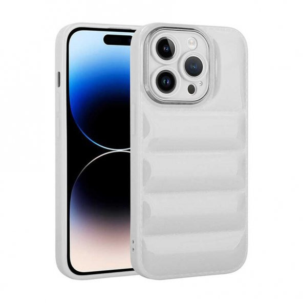 Apple iPhone 14 Pro Kılıf Kamera Korumalı Parlak Airbagli Galya Kapak - 2