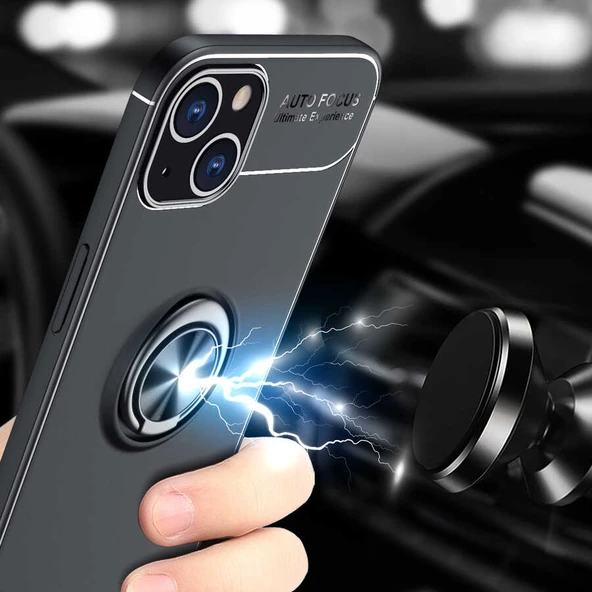 Zore Apple ile uyumlu iPhone 14 Plus Kılıf Ravel Silikon Kapak - 8