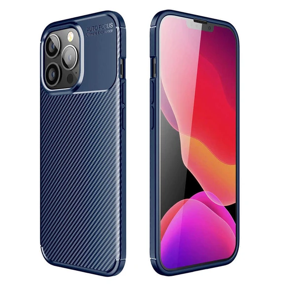 Zore Apple ile uyumlu iPhone 13 Pro Max Kılıf Negro Silikon Kapak - 10