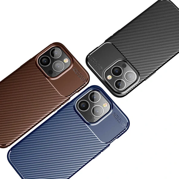 Zore Apple ile uyumlu iPhone 13 Pro Max Kılıf Negro Silikon Kapak - 7